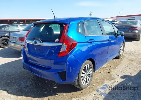 2015 Honda Fit Ex z USA, uszkodzony, nr VIN 3HGGK5G86FM726096